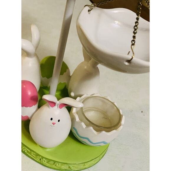 Yankee Candle Ceramic Bunny Dance Easter Tart Warmer - Picture 5 of 6